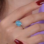 انگشتر زنانه فیروزه کد 1218