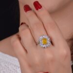 انگشتر شرف الشمس زنانه کد 1269