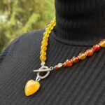 گردنبند شرف الشمس مهره ای کد 1286