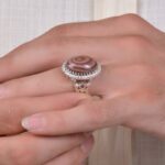 انگشتر مردانه عقیق باباقوری کد 1295
