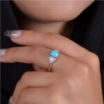 انگشتر فیروزه نیشابوری کد 1297