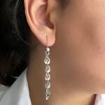 گوشواره نقره فانتزی کد 1293