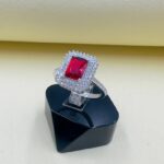 انگشتر یاقوت سرخ کد 1323