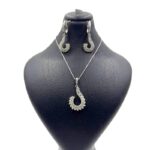 ست نقره زنانه کد 1348