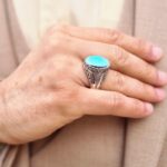 انگشتر فیروزه مردانه