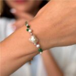 دستبند مروارید زنانه کد 1380