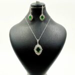 ست زمرد زنانه کد 1381