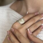 انگشتر مروارید زنانه کد 1382