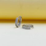 گوشواره نقره لوکس کد 1389