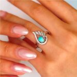 انگشتر فیروزه زنانه