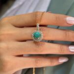 گردنبند فیروزه زنانه کد ۱۴۱۱