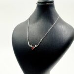 گردنبند یاقوت سرخ کد 1434