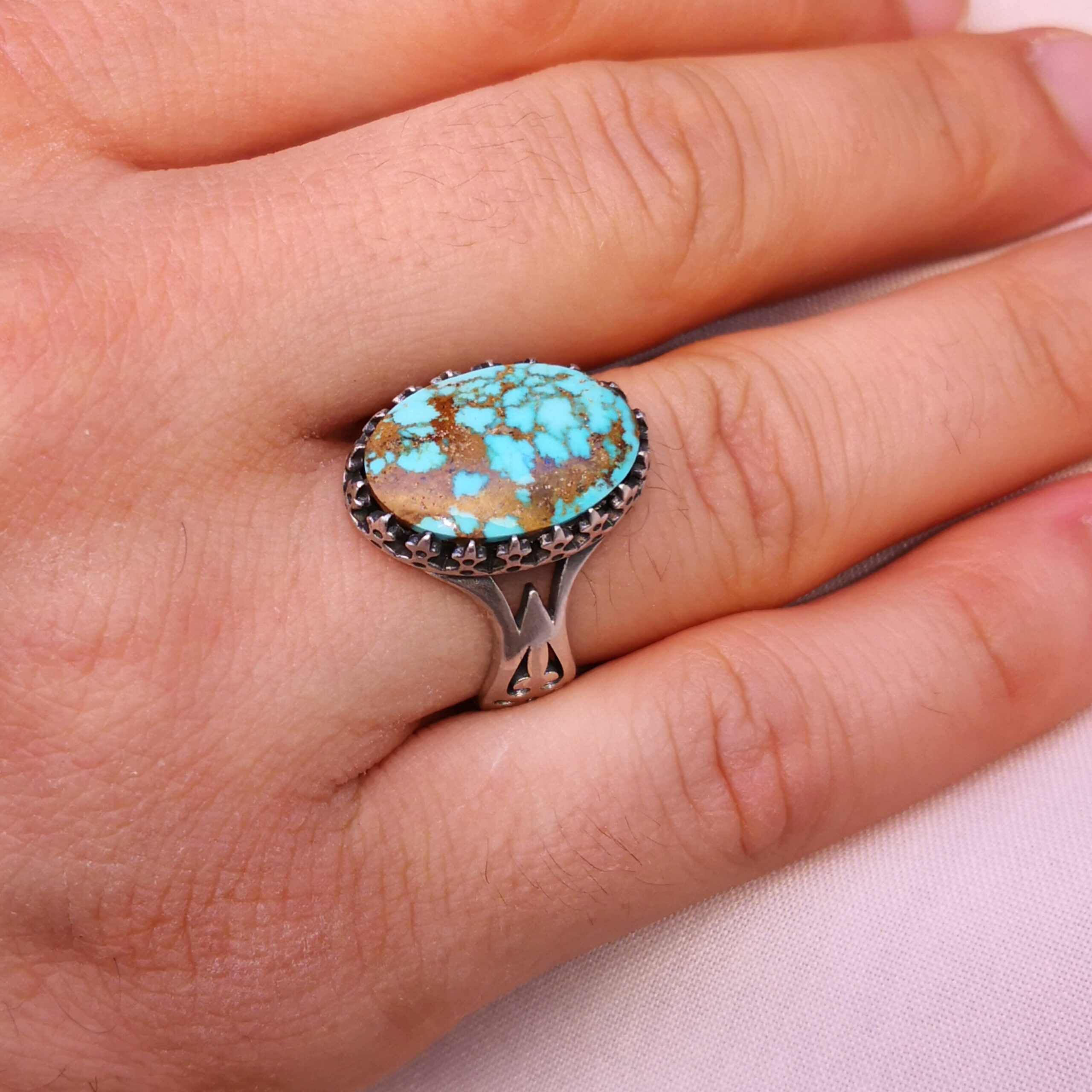 InShot_20250915_130446592 انگشتر فیروزه مردانه