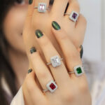 انگشتر نقره جواهری زنانه کد ۱۴۹۹