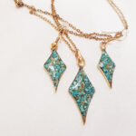 ست فیروزه زنانه کد ۱۵۱۰