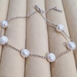 دستبند مروارید اصل زنانه کد ۱۵۱۹