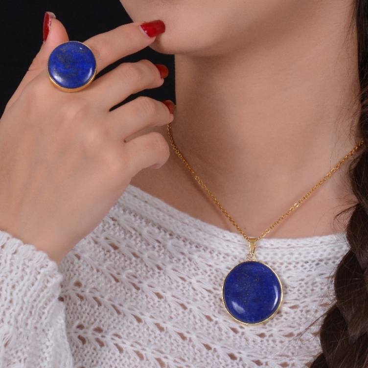 نیم ست لاجورد