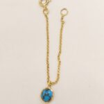 دستبند فیروزه زنانه کد ۱۵۵۳