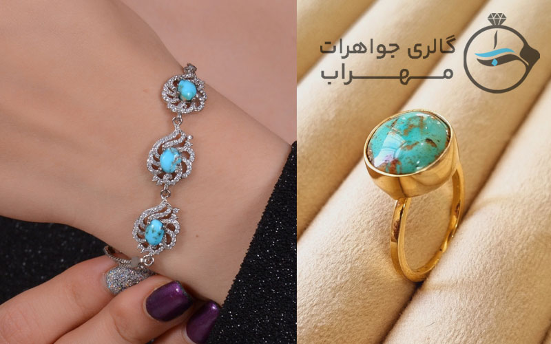 خرید انگشتر نقره فیروزه