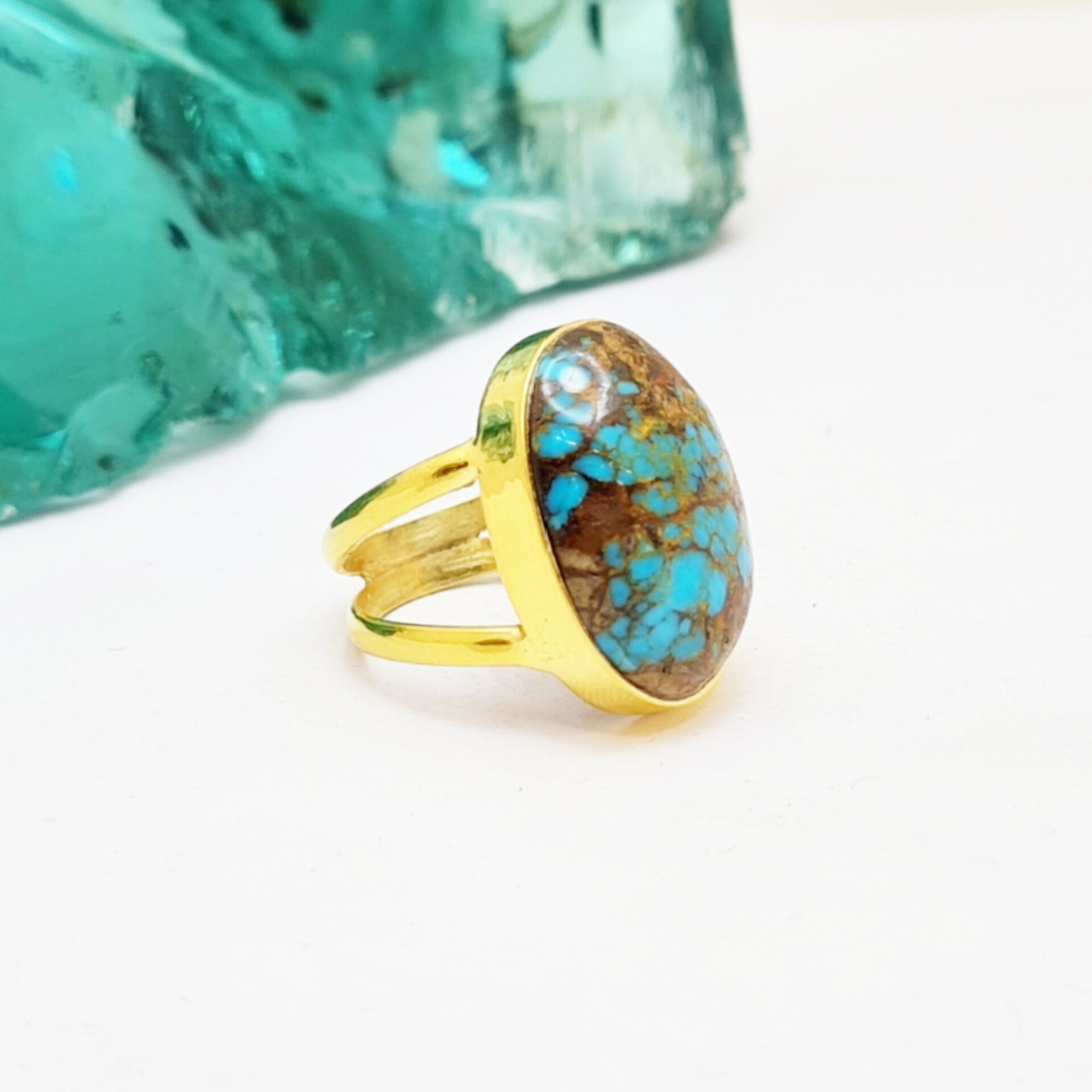 InShot_20251111_130813908 انگشتر فیروزه زنانه